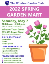 Windsor Garden Club Garden Mart